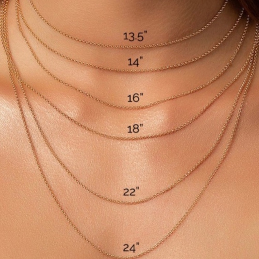 ✨Last 1! ✨14k Gold Turquoise Pendant Dainty Chain Necklace - Picture 16 of 16